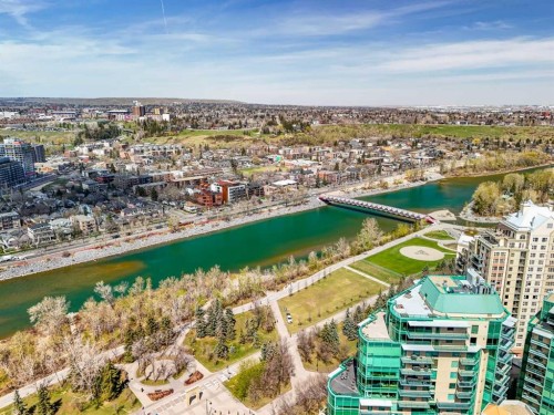 1401-837 2 Avenue Sw, Calgary, AB - Outdoor With Body Of Water With View