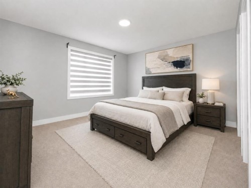 76 Skyview Link Ne, Calgary, AB - Indoor Photo Showing Bedroom
