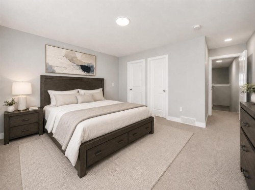 76 Skyview Link Ne, Calgary, AB - Indoor Photo Showing Bedroom