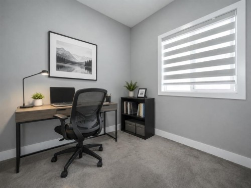 76 Skyview Link Ne, Calgary, AB - Indoor Photo Showing Office