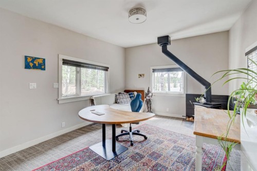 84 Burney, Bragg Creek, AB - Indoor Photo Showing Office