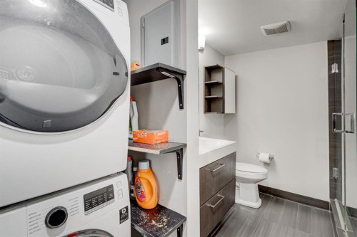 84 Burney, Bragg Creek, AB - Indoor Photo Showing Laundry Room
