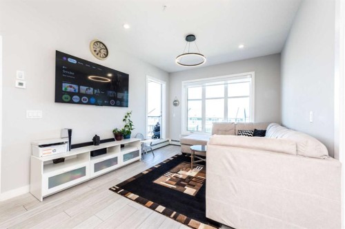 1317-681 Savanna Boulevard North, Calgary, AB - Indoor Photo Showing Bedroom