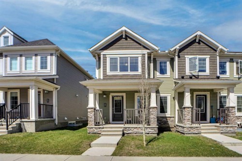 60 Cityside Grove Ne, Calgary, AB - Outdoor With Deck Patio Veranda With Facade