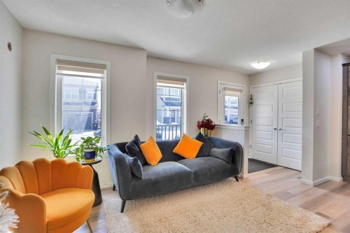 60 Cityside Grove Ne, Calgary, AB - Indoor Photo Showing Living Room