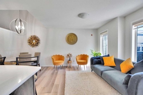 60 Cityside Grove Ne, Calgary, AB - Indoor Photo Showing Living Room