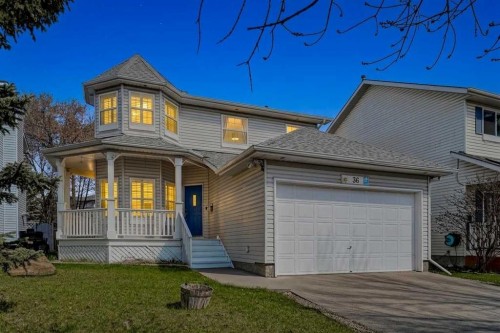 36 Chaparral Drive, Calgary, AB - Outdoor With Deck Patio Veranda