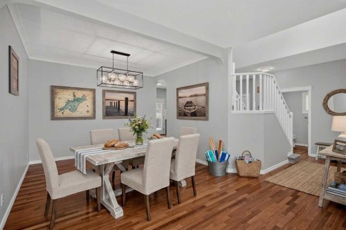 36 Chaparral Drive, Calgary, AB - Indoor Photo Showing Dining Room