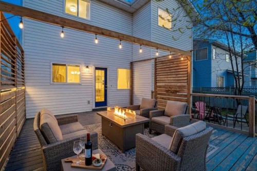 36 Chaparral Drive, Calgary, AB - Outdoor With Deck Patio Veranda With Exterior