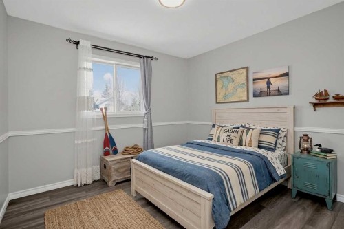 36 Chaparral Drive, Calgary, AB - Indoor Photo Showing Bedroom