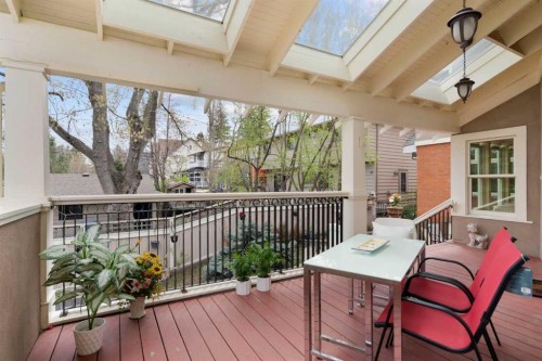 342 Superior Avenue Sw, Calgary, AB - Outdoor With Deck Patio Veranda With Exterior