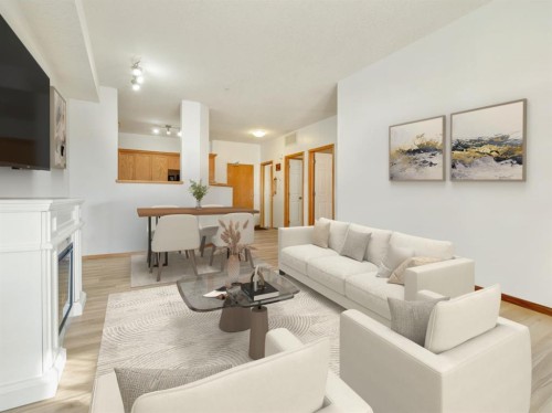 231-2020 32 Street South, Lethbridge, AB - Indoor Photo Showing Living Room
