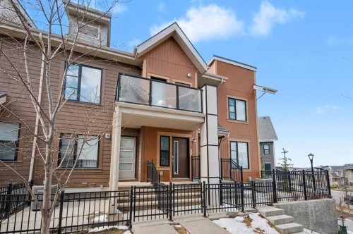 117 Livingston Common Ne, Calgary, AB - Outdoor With Facade