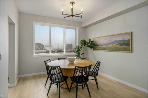 1449 Rangeview Drive Se, Calgary, AB - Indoor Photo Showing Dining Room