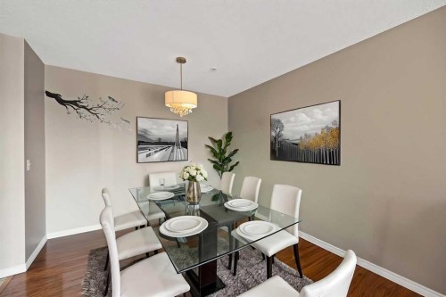 415-55 Arbour Grove Close Nw, Calgary, AB - Indoor Photo Showing Dining Room