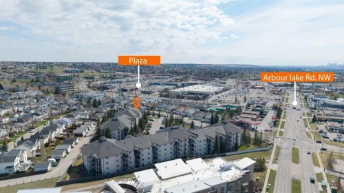415-55 Arbour Grove Close Nw, Calgary, AB - Outdoor With View