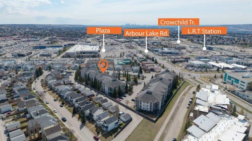 415-55 Arbour Grove Close Nw, Calgary, AB - Outdoor With View