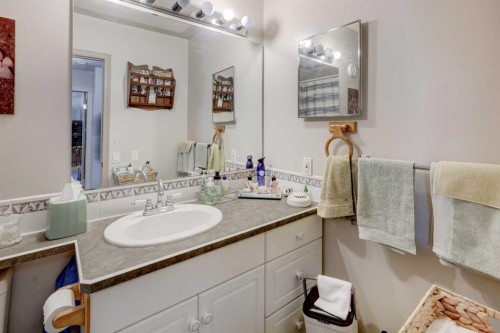 301 9 Street, Beiseker, AB - Indoor Photo Showing Bathroom