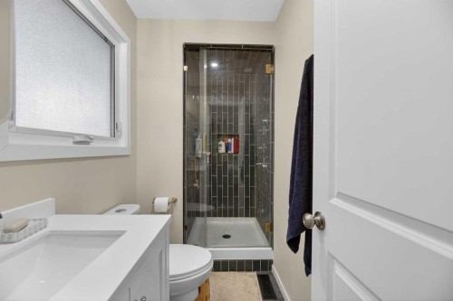 35 Queen Isabella Close Se, Calgary, AB - Indoor Photo Showing Bathroom