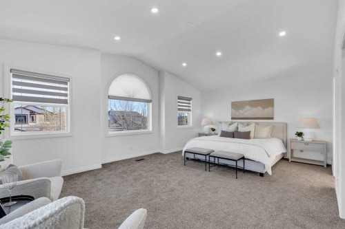 80 Canoe Square Sw, Airdrie, AB - Indoor Photo Showing Bedroom