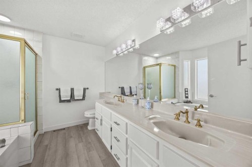 1360 Shawnee Road Sw, Calgary, AB - Indoor Photo Showing Bathroom