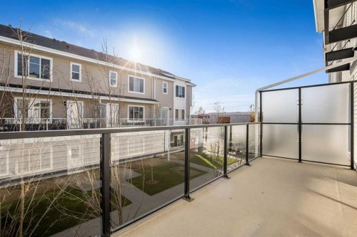 207-50 Cornerstone Passage Ne, Calgary, AB - Outdoor With Balcony With Exterior