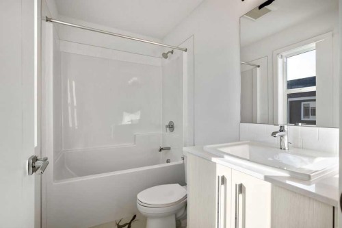 207-50 Cornerstone Passage Ne, Calgary, AB - Indoor Photo Showing Bathroom