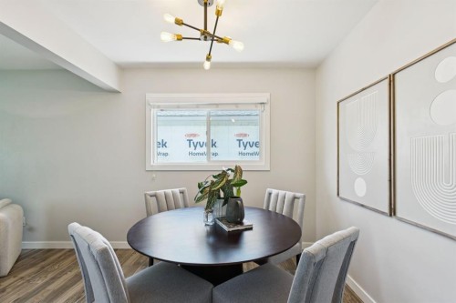 48 Haddock Road Sw, Calgary, AB - Indoor Photo Showing Dining Room