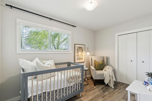 48 Haddock Road Sw, Calgary, AB - Indoor Photo Showing Bedroom