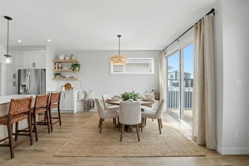 8 Tipping Avenue, Red Deer, AB - Indoor Photo Showing Dining Room