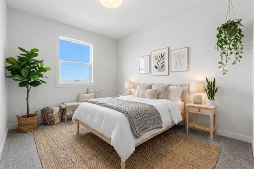 8 Tipping Avenue, Red Deer, AB - Indoor Photo Showing Bedroom
