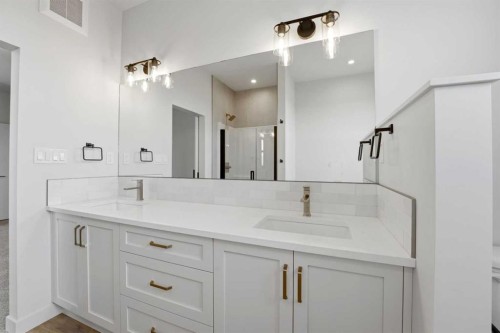 8 Tipping Avenue, Red Deer, AB - Indoor Photo Showing Bathroom