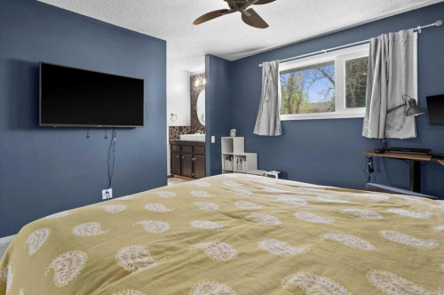740 Canfield Place Sw, Calgary, AB - Indoor Photo Showing Bedroom