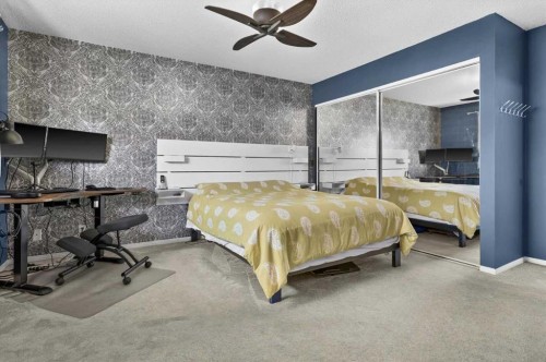 740 Canfield Place Sw, Calgary, AB - Indoor Photo Showing Bedroom