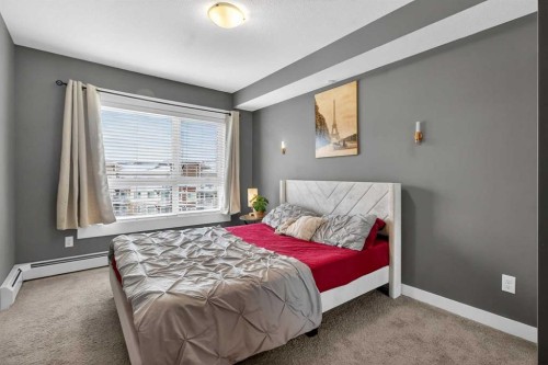 4403-302 Skyview Ranch Drive Ne, Calgary, AB - Indoor Photo Showing Bedroom