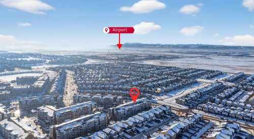 4403-302 Skyview Ranch Drive Ne, Calgary, AB - Outdoor With View