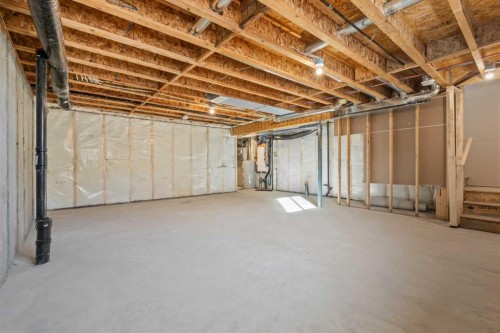 79 Eston Lane Se, Calgary, AB - Indoor Photo Showing Basement