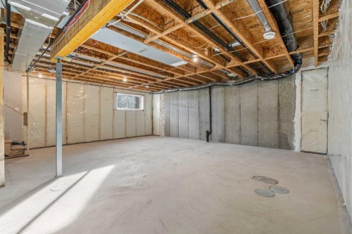 79 Eston Lane Se, Calgary, AB - Indoor Photo Showing Basement