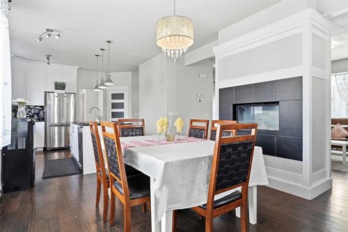 161 Rainbow Falls Glen, Chestermere, AB - Indoor Photo Showing Dining Room