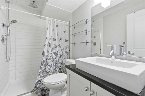 161 Rainbow Falls Glen, Chestermere, AB - Indoor Photo Showing Bathroom