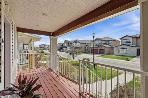 161 Rainbow Falls Glen, Chestermere, AB - Outdoor With Deck Patio Veranda With Exterior