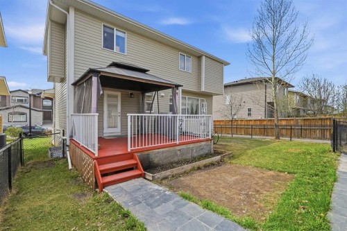 161 Rainbow Falls Glen, Chestermere, AB - Outdoor With Deck Patio Veranda With Exterior