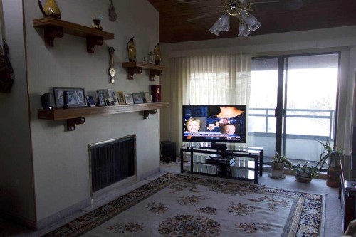 407-3719C 49 Street Nw, Calgary, AB - Indoor With Fireplace
