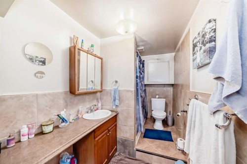 4424 Maryvale Drive Ne, Calgary, AB - Indoor Photo Showing Bathroom