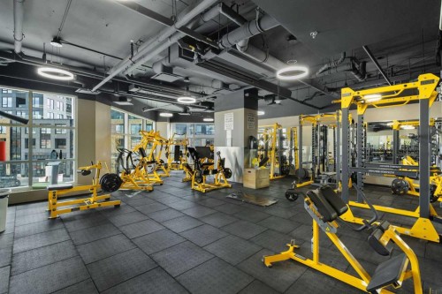 1902-220 12 Avenue Se, Calgary, AB - Indoor Photo Showing Gym Room