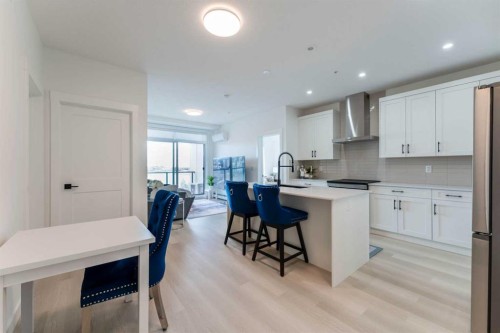 8309-1802 Mahogany Boulevard Se, Calgary, AB - Indoor Photo Showing Kitchen