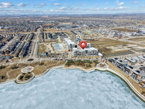8309-1802 Mahogany Boulevard Se, Calgary, AB - Outdoor With Body Of Water With View