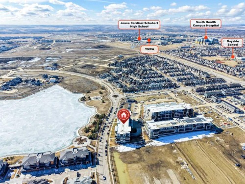 8309-1802 Mahogany Boulevard Se, Calgary, AB - Outdoor With View