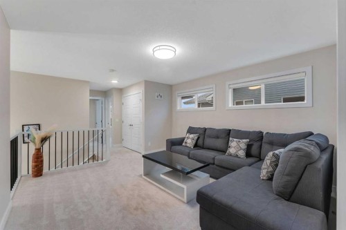 110 Waterford Road, Chestermere, AB - Indoor Photo Showing Living Room