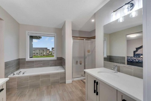 110 Waterford Road, Chestermere, AB - Indoor Photo Showing Bathroom